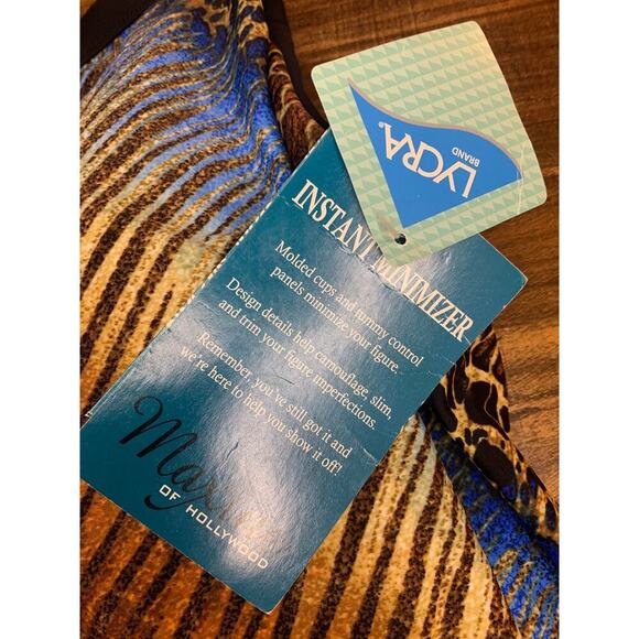 MAXINE OF HOLLYWOOD Women’s Minimizer One Piece Swimsuit / Size: 24W - Picture 3 of 13